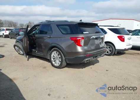 2021 Ford Explorer King Ranch из США, поврежденный, VIN 1FM5K7LC9MGB70039